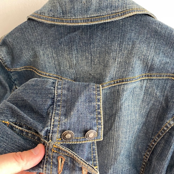 Liz Claiborne, SZ small Blue Jean jacket, 2 front pockets and two side pockets - Picture 13 of 16